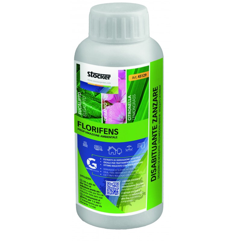 Florifens Disabituante Zanzare 250 ml Stocker Art. 45129
