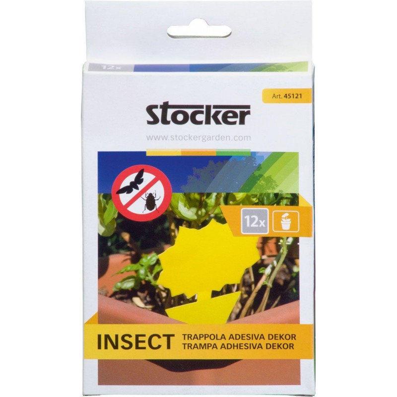 Insect Adesivo Giallo Dekor Stocker Art. 45121