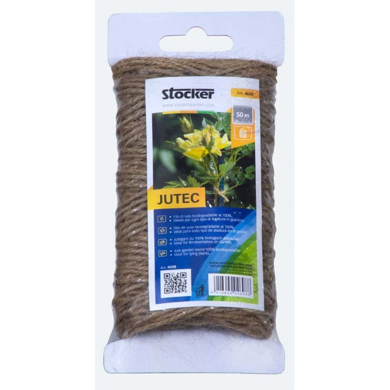 Jutec Filo in Juta Biodegradabile 50 m Stocker