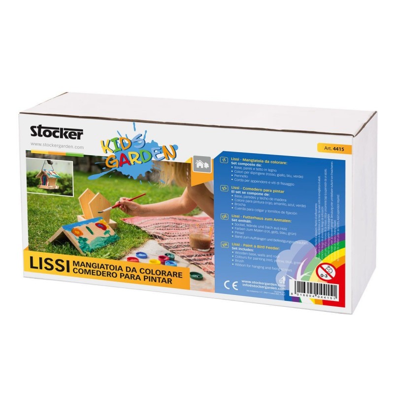 Lissi Mangiatoia da Colorare KIDS GARDEN Stocker Art. 4415