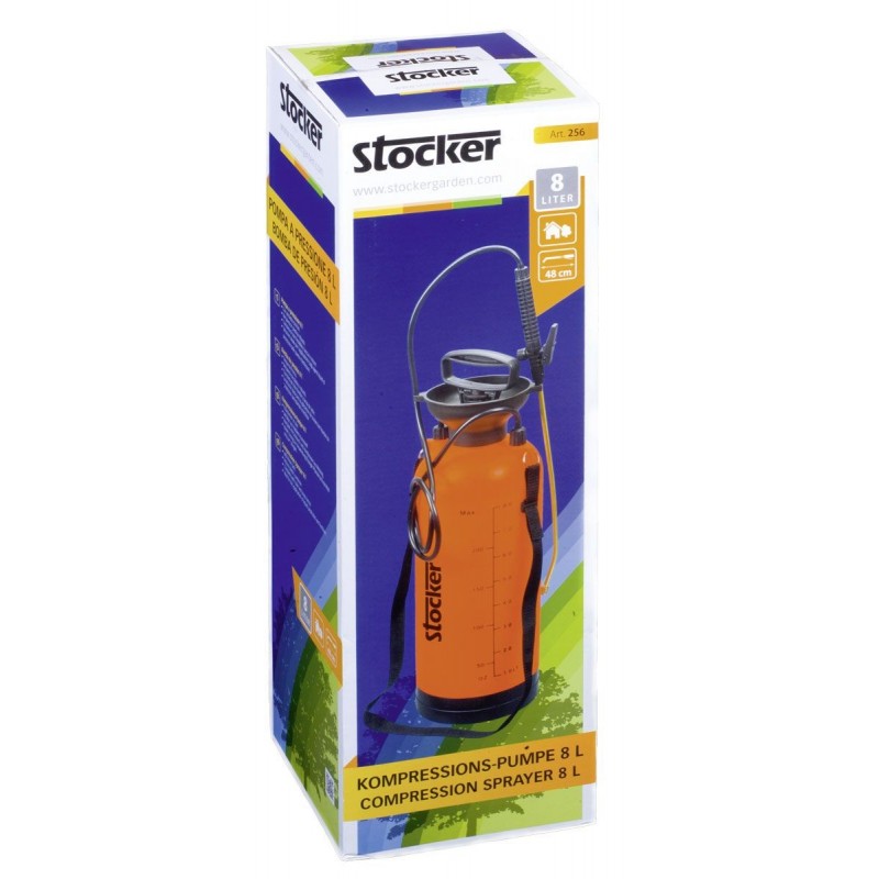 Pompa a Pressione 8 L Stocker Art. 256