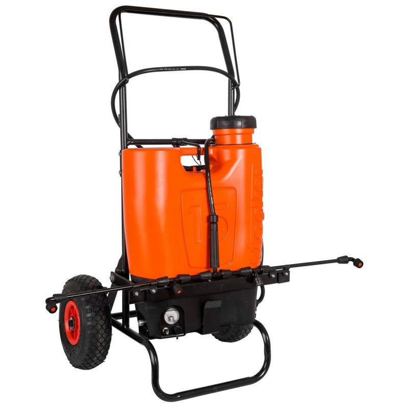 Pompa a Zaino Elettrica 15 L Li-lon Trolley Stocker Art. 1247