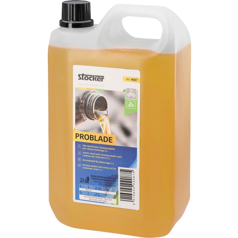 Olio Lubrificante Biodegradabile per Catena Motosega Stocker Art. 9087