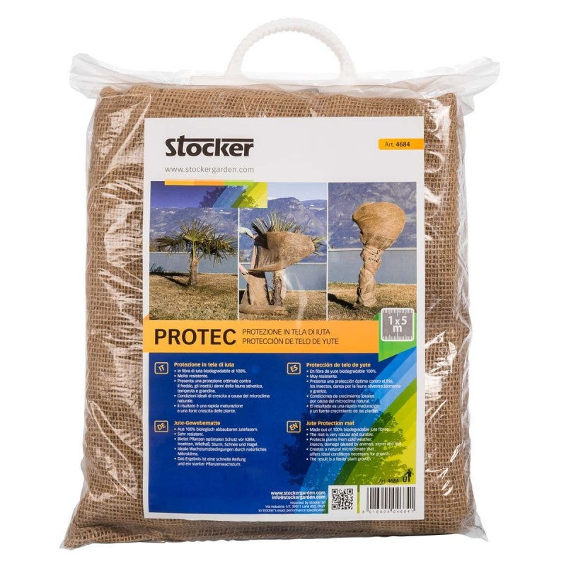 Protec Telo in Juta Verde (0,98 x 5 m) Stocker Art. 4685