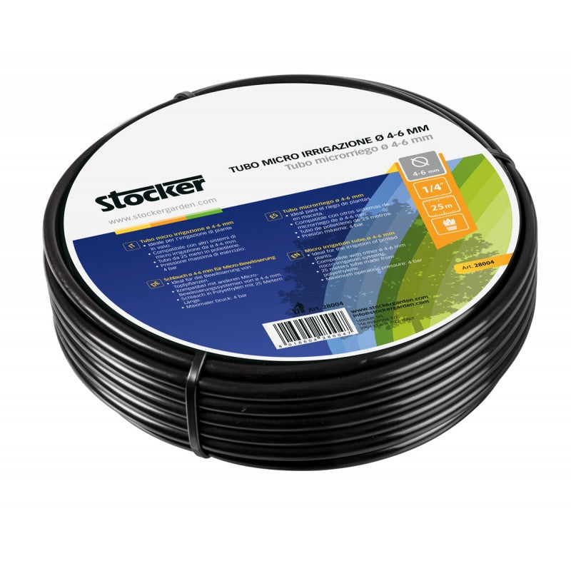 Tubo Micro Irrigazione 4-6 mm Stocker Art. 28004