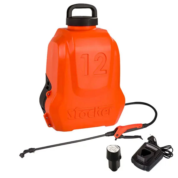 Stocker Pompa 12L 5Bar con batteria e caricabatteria