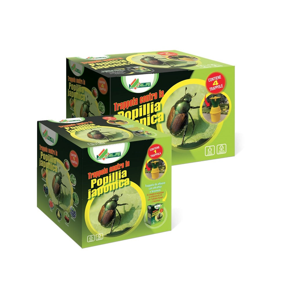 TRAPPOLA POPILLIA JAPONICA 4 PZ da Attivare con Attrattivi e Feromoni Al.fe Cod. 1I05TROPC00