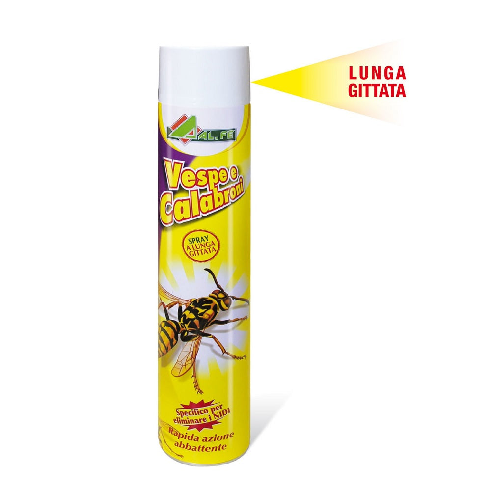 VESPE e CALABRONI 750 ml Insetticida Spray a Rapida Azione Abbattente Cod. 1U01VESPC21