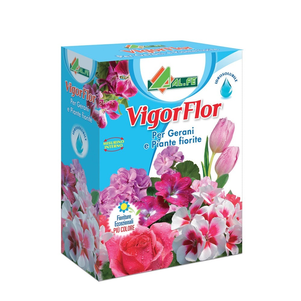 VIGORFLOR 1 Kg Per Gerani e Piante Fiorite CONCIME CE Concime NK 13-46 Cod. 1A02VIGFC02