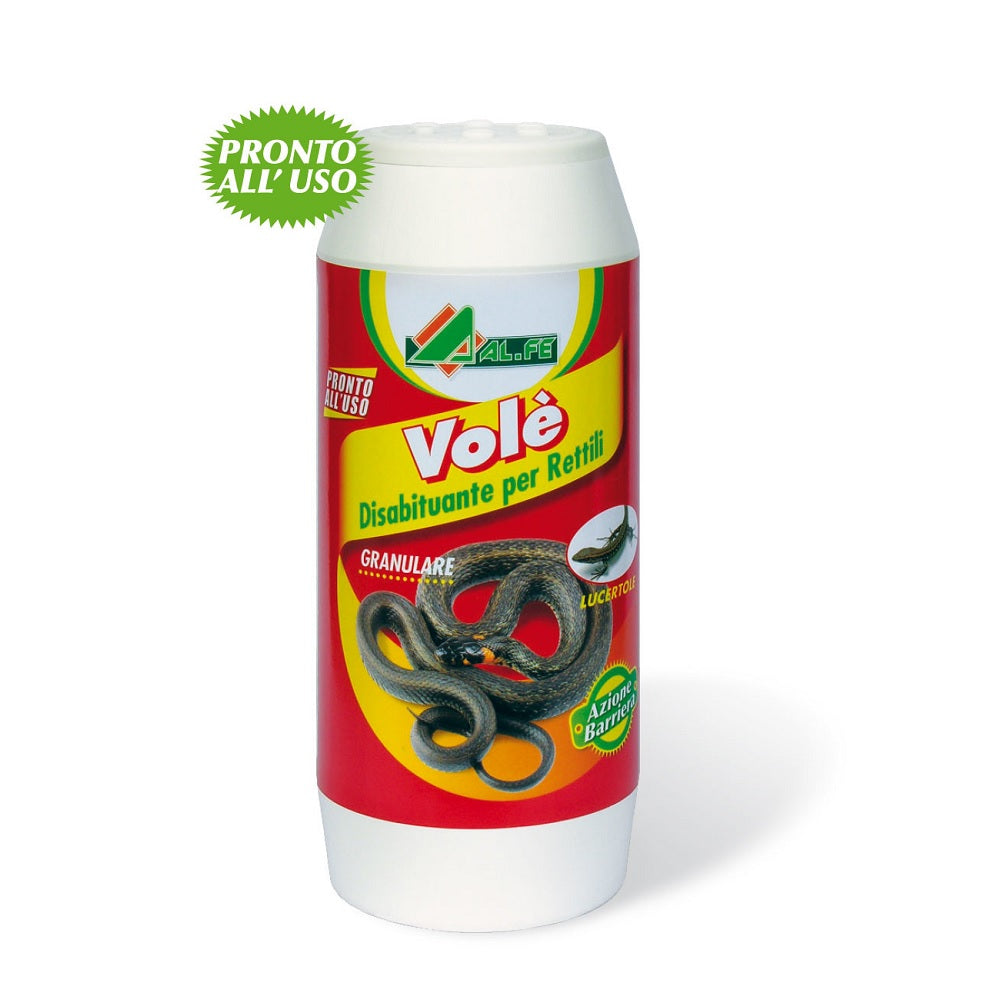 VOLÈ DISABITUANTE RETTILI 900 g Disabituante Granulare per Rettili Cod. 1R00DIREC34